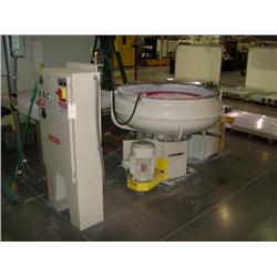 ALMCO OR-10V VIBRATING FINISHING MILL W/MEDIA 3 PHASE, 460VAC