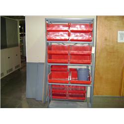 36"X12"X6' GREY METAL SHELVING UNITS 2X MONEY