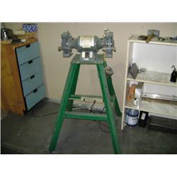 DAYTON 42909B TWIN STONE GRINDER 8", 115VAC