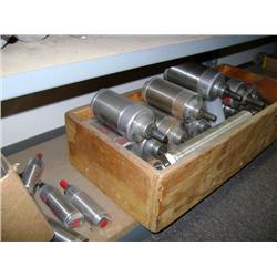 CONTENTS OF SHELF--CONVEYOR ROLLERS AND PNEUMATIC ACTUATORS