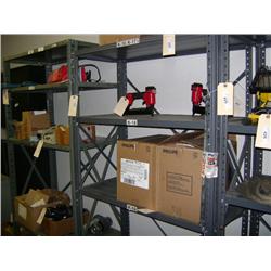 36"X16"X6' GREY METAL SHELVING