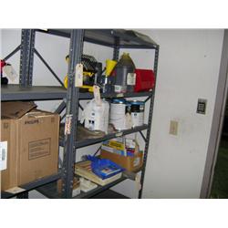 36"X16"X6' GREY METAL SHELVING