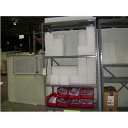 36"X16"X8' GREY METAL SHELVING UNIT