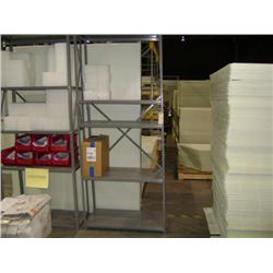 36"X16"X8' GREY METAL SHELVING UNIT