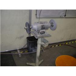 CHICAGO CS-108 8" DUAL STONE GRINDER/BUFFER