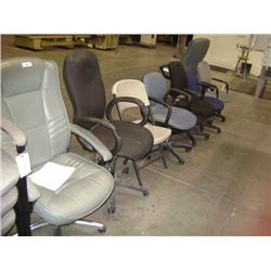 LOT OF 8 OFFICE CHAIRS 7X MONEY