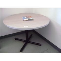 36" ROAD PEDISTAL TABLE