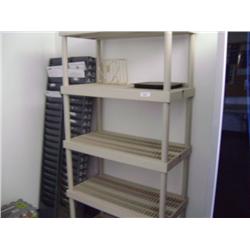 POLY 36"X16"X6' SHELVING UNIT