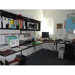 MAHOGONY COLORED MODULAR SYSTEM - COMPUTER NOT Extra Sequence #: INCLUDED