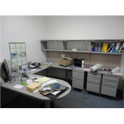 MODULAR COMPUTER CORNER DESK - COMPUTER NOT Extra Sequence #: INCLUDED