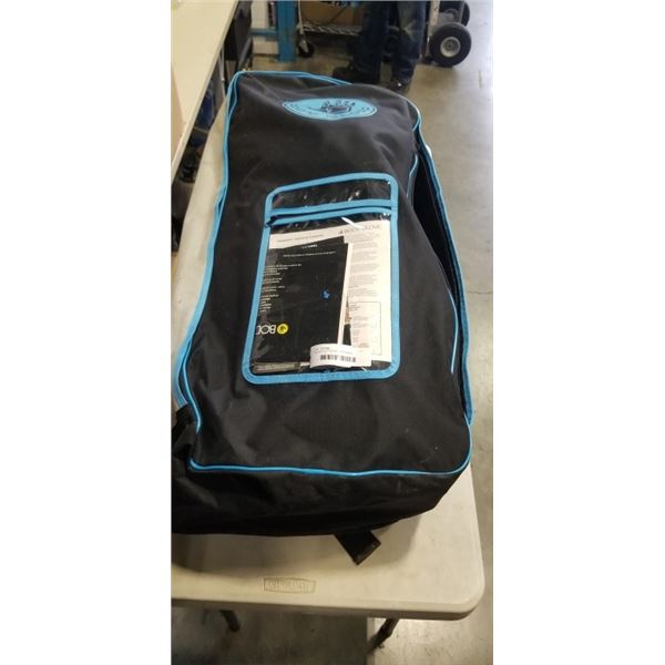 AS NEW BODY GLOVE PERFORMER PADDLES BOARD IN BAG, WITH ACCESORIES