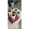 Image 2 : TOTE OF PALLET SHRINK WRAP