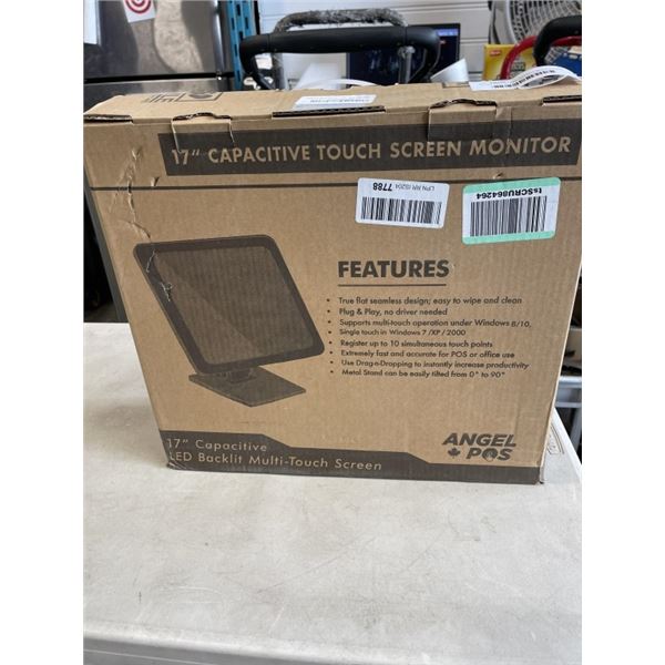 17" CAPACITIVE LED BACKLIT MULTI TOUCH SCREEN