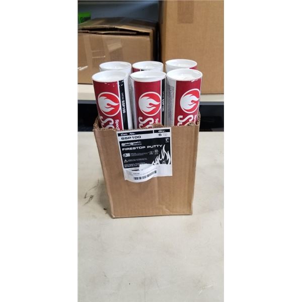 6 NEW TUBES OF SPECSEAL FIRESTOP PUTTY, 20 OZ TUBES RETAIL $55 EACH