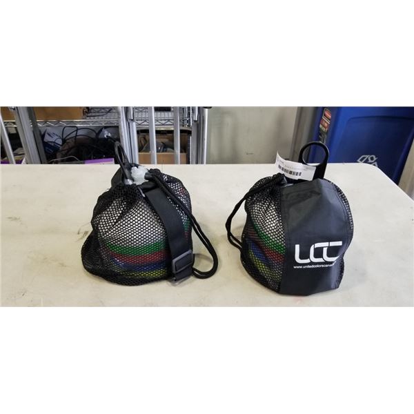 2 NEW SETS OF SPORTS STACKING CONES