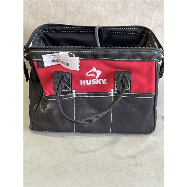 HUSKY TOOLBAG WITH CONTENTS