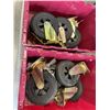 Image 1 : 2 SETS OF CASTER WHEELS IN TOTES