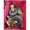 Image 3 : 2 SETS OF CASTER WHEELS IN TOTES