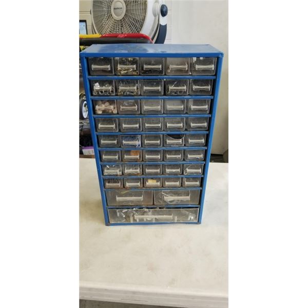 PARTS ORGANIZER WITH CONTENTS