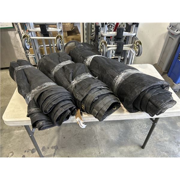 3 BLACK CARGO NETS