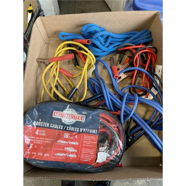 4 HEAVY DUTY JUMPER CABLE SETS