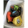 Image 2 : ASSORTED TAPE MEASURES AND CHALK LINES