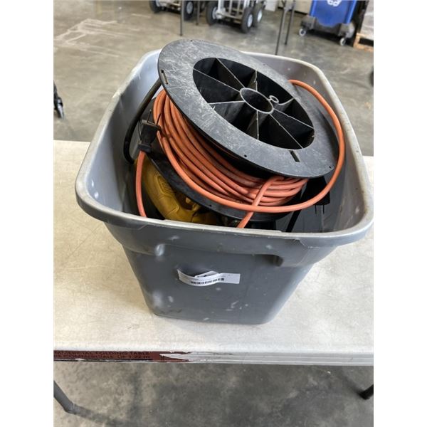 DEWALT CIRCULAR SAWE, EXTENSION CORD, SANDER, HEAT GUN ETC