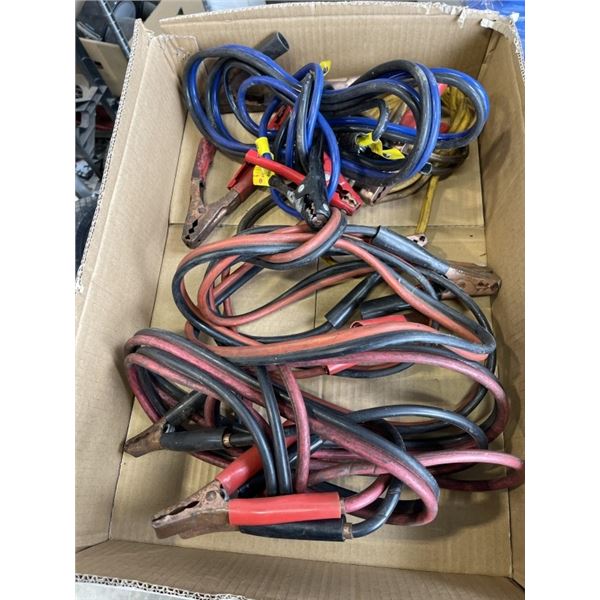 4 HEAVY DUTY JUMPER CABLE SETS