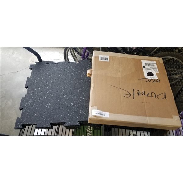 2 NEW PACKS OF RUBBER FLOOR TILES