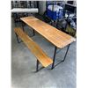 Image 1 : FOLDING PICNIC TABLE AND FOLDING PICNIC BENCH