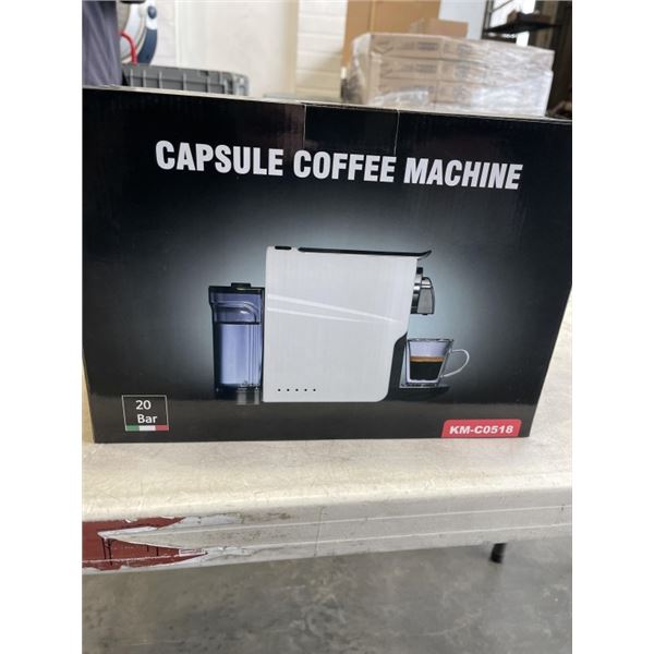 NEW CAPSULE COFFEE MACHINE