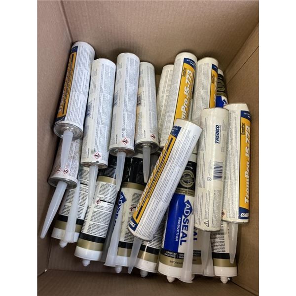 ASSORTED SEALANTS AND ADHESIVES