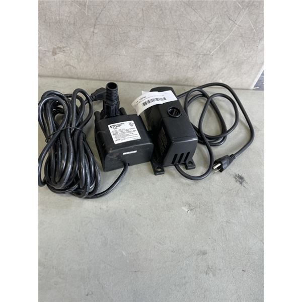 AS NEW BLACKWATER AND ECO PUMP WATER FOUNTAIN PUMPS