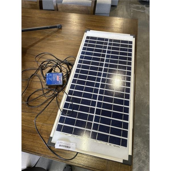 SOLAR PANEL WITH COLEMAN 7AMP CONTROLLER