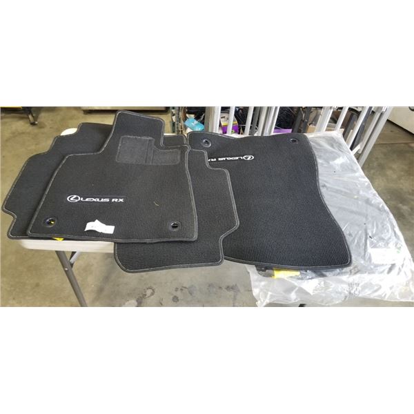NEW VEHICLE FLOOR MATTS FOR LEXUS RX, AND LEXUS ES