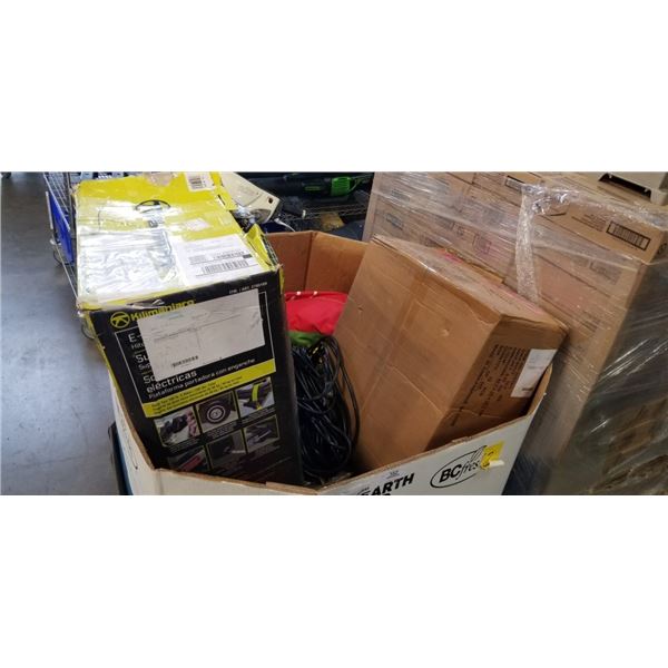 PALLET OF ASSORTED STORE RETURN BOAT TOWABLES