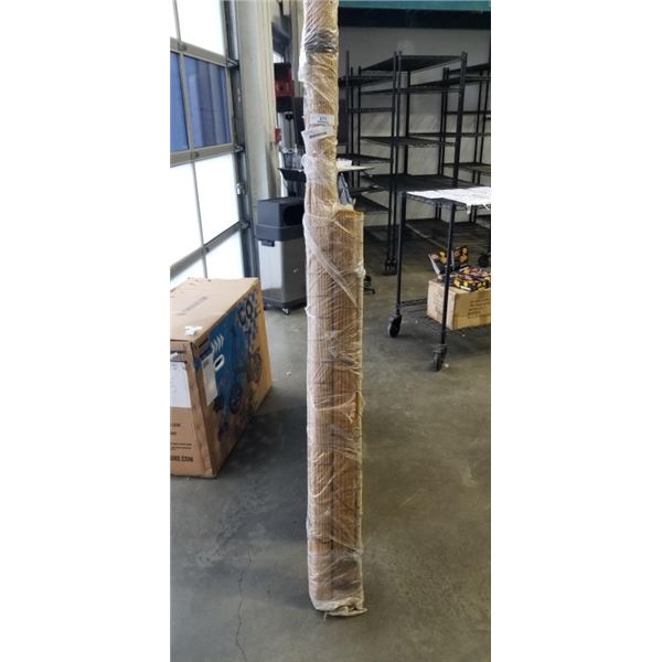 2 BAMBOO SUN SHADES, 6FT AND 4FT