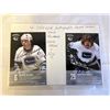 Image 1 : 4 CANUCK HOCKEY AUTOGRAPHED CARDS