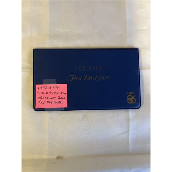 1986 EXPO WORLD EXPOSITION VANCOUVER FIRST DAY COVER