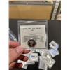 Image 4 : LOT OF APPROX 30 GRADED DIMES
