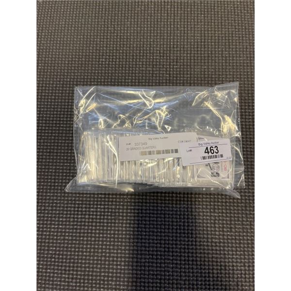 20 GRADED QUARTERS