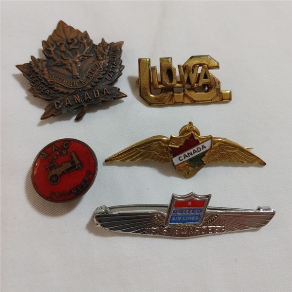 VINTAGE COLLECTORS PINS