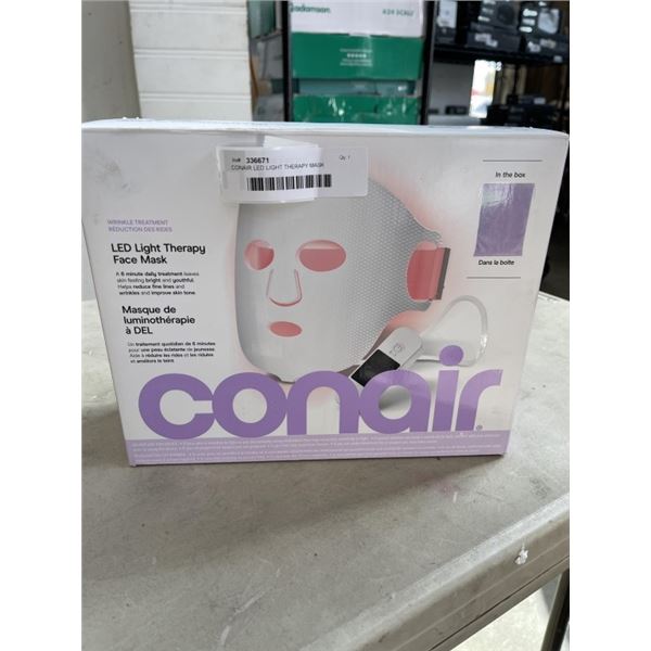 CONAIR LED LIGHT THERAPY MASK