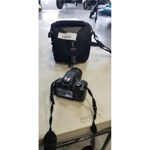 CANON EDS REBEL T4I CAMERA IN CASE