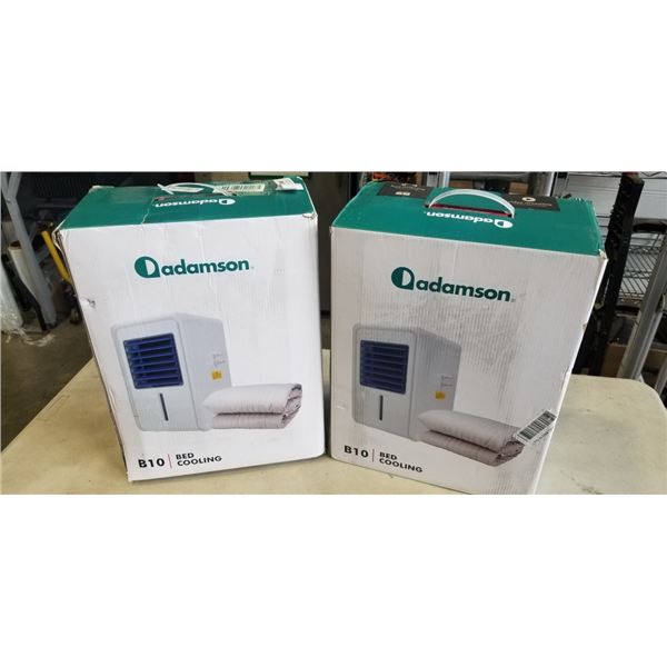 2 ADAMSON B10 BED COOLING SYSTEMS
