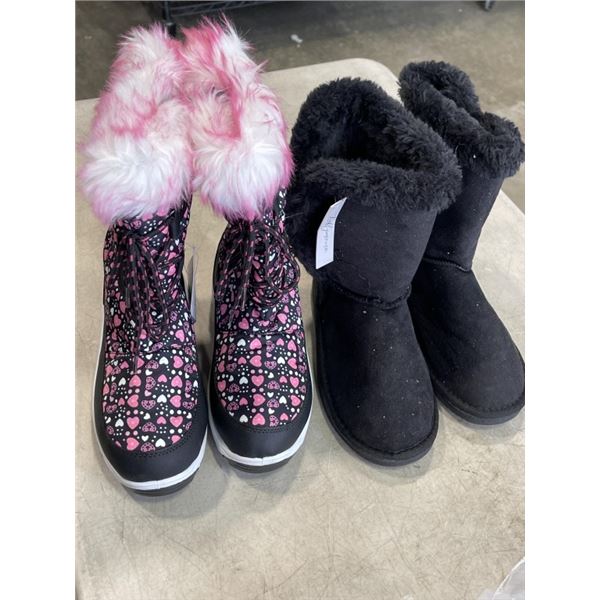 2 NEW KIDS BOOTS. SIZES 5 & 6