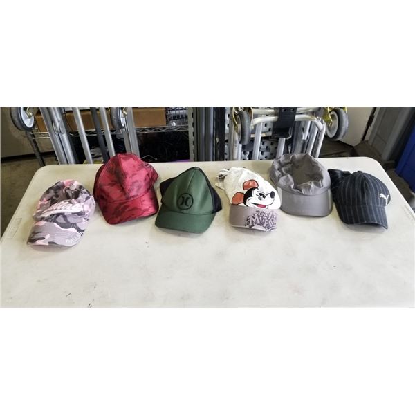 5 BASEBALL HATS