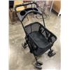 Image 3 : FOLDING SHOPPING CART WITH LIFT OUT BASKETS
