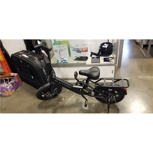 BLUETRON EB350F V2 FOLDABLE ELECTRIC CITY BIKE W/ CHARGER (350W MOTOR/ 33KM BATTERY RANGE/ 32KM/HR T