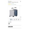 Image 1 : AS NEW LETOME COMBO ROLLING HARDSIDE SUITCASE RETAIL $100